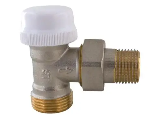 IVR termostatický ventil rohový DN 15 - 1/2" x 3/4"' EK venkovní Zlevněný