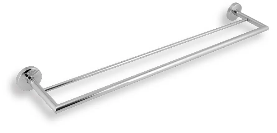 NOVASERVIS Dvojitý držák ručníků 650 mm Metalia 11 chrom - 0125,0 Cenový Hit