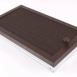 Super Cena HS Flamingo Krbová mřížka 16x32 cm, hnědý brokát s žaluzií