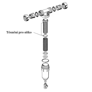 Honeywell náhradní těsnění pro sítko pro FF06 3/4" - 1" Nejlepší Volba