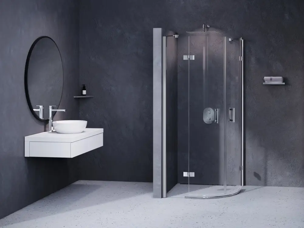 Ravak sprchový kout čtvrtkruh Smartline SMSKK4-80 chrom+transparent Objednat Nyní