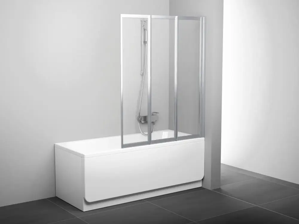Výhodná Nabídka Ravak Vanová zástěna VS3 130 satin+transparent