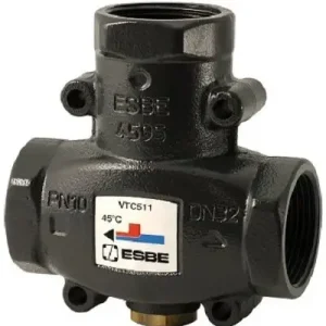 Značkový ESBE VTC 511 / 65°C - 5/4" trojcestný termostatický směšovací ventil