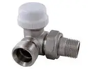 Speciální Cena IVR termostatický ventil rohový LEVÝ DN 15 - 1/2" x 3/4" EK venkovní (pro žebříky)