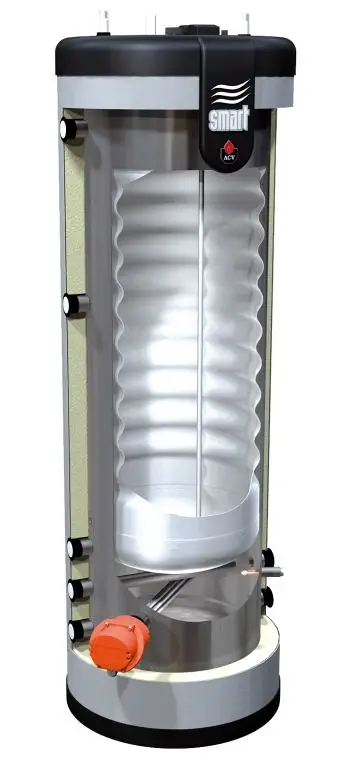 ACV SMART LINE E Plus 240 + el.top.tyč 3kW Nerezový ohřívač vody kombinovaný Odeslání Ihned