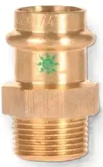 CU solární přechod 8243-15x1/2"-závit venkovní- lisovací Víkendová Akce