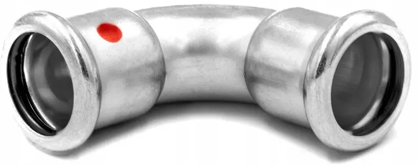 Horká Nabídka C-STEEL lisovací koleno FxF 90° - 28 vnitřní - vnitřní, uhlíková ocel