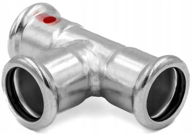 Nakupujte Hned C-STEEL lisovací T-kus76,1 -uhlíková ocel