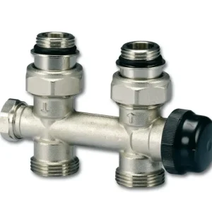 HM ventil - pro středové připojení 1/2" x 3/4" EK - přímé Víkendová Akce