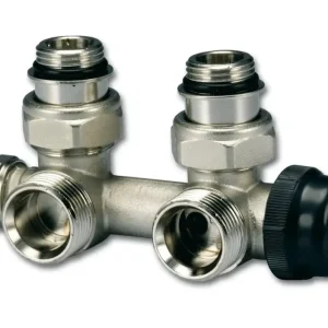 Značkový HM ventil - pro středové připojení 1/2" x 3/4" EK - rohové