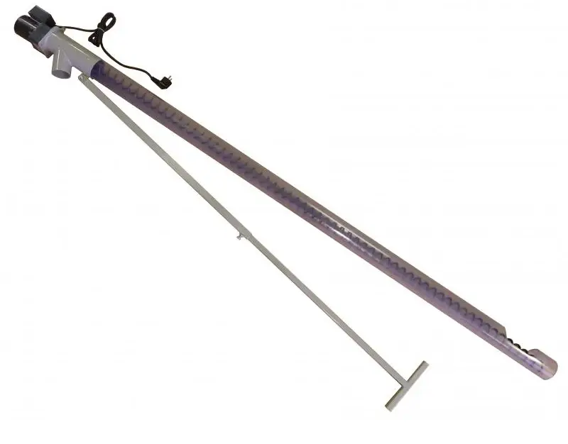 Atmos Šnekový dopravník DA1500 o délce 1,5 m a průměru 75 mm (převodovka 25 W ) Značkový