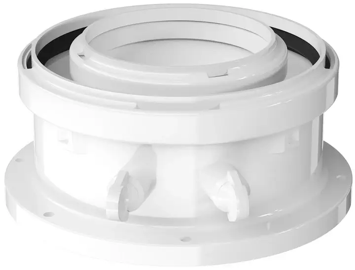 Ověřený Bosch AZB 1093 Univerzální příruba 60/100 – pro kondenzační kotle do 32 kW (7719003381)