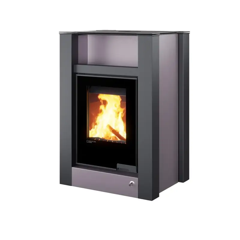 Výhodná Nabídka HS Flamingo Krbová kamna AQUAFLAM VARIO ® LEND 11/5kW šedá