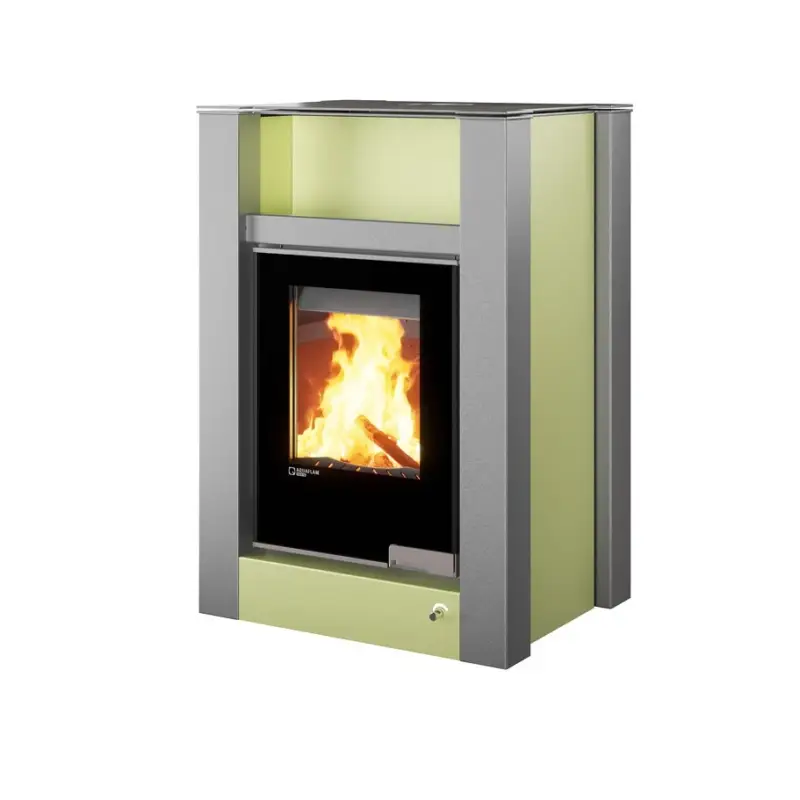 HS Flamingo Krbová kamna AQUAFLAM VARIO ® LEND 11/7kW olivová Jen Po Omezenou Doba