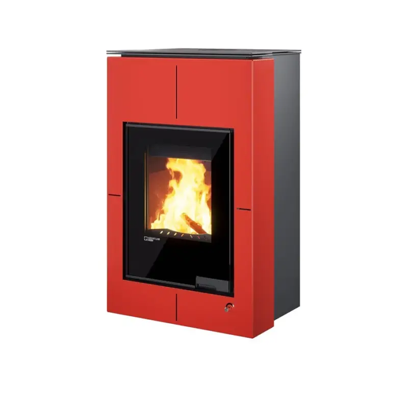 Aktuální HS Flamingo Krbová kamna AQUAFLAM VARIO ® SAPORO 11/7kW červená
