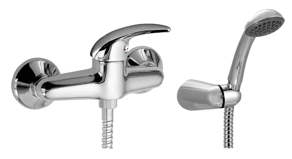 Poslední Šance NOVASERVIS Sprchová baterie 150 mm lékařská páka Metalia 55 chrom - 55060L,0