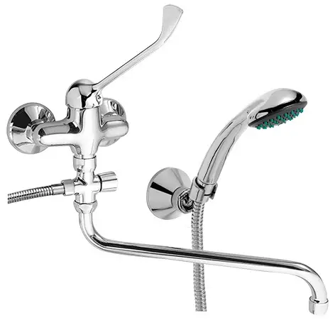 Přímo Od Výrobce NOVASERVIS Paneláková baterie 100 mm lékařská páka Metalia 55 chrom - 55075L,0