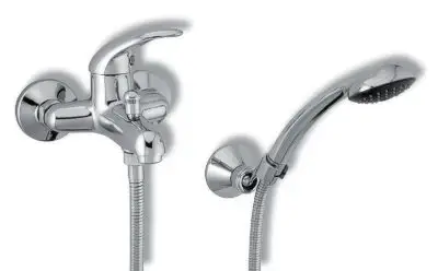 NOVASERVIS Vanová baterie 100 mm lékařská páka Metalia 55 chrom - 55024L,0 Nová Kolekce