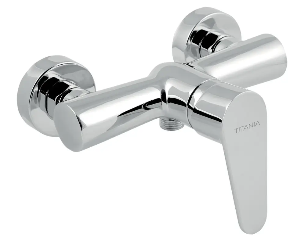 Novinka NOVASERVIS Sprchová baterie bez příslušenství 150mm Titania Fresh chrom - 96061/1,0