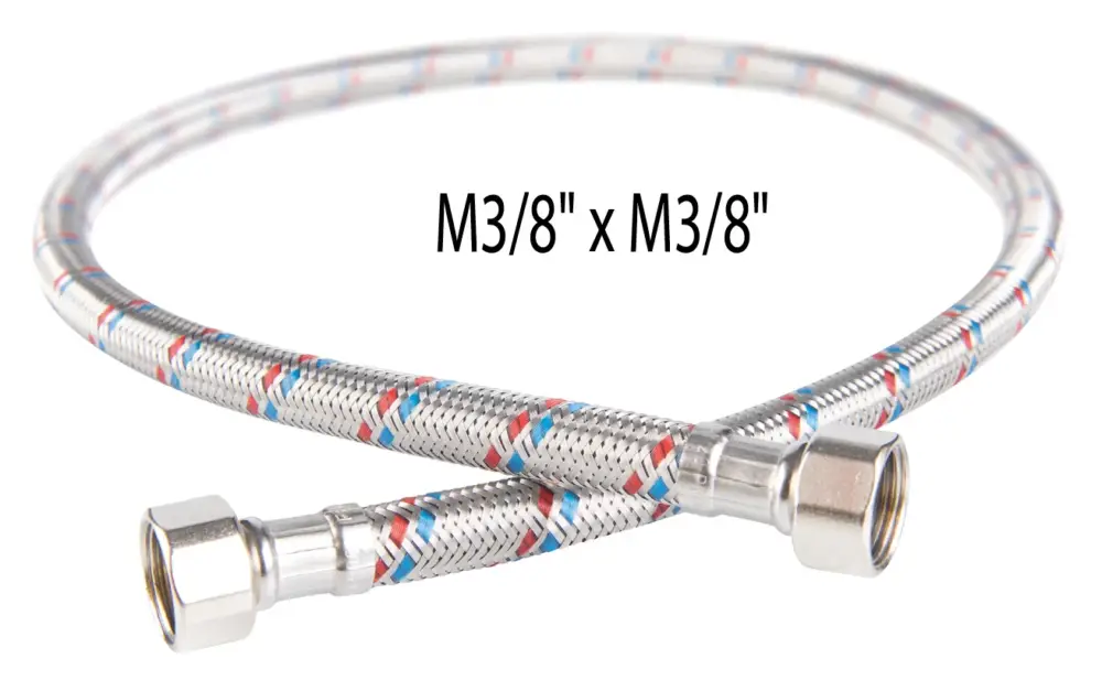 Bezpečná Platba NOVASERVIS Nerezová hadička M3/8" x M3/8" -40cm - PWS92