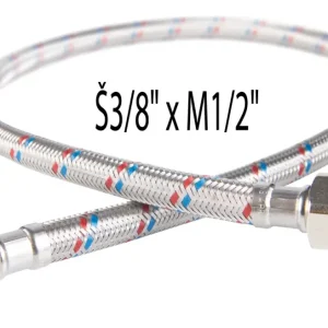 Akční Nabídka NOVASERVIS Nerezová hadička Š3/8" x M1/2"-40cm - PWS213