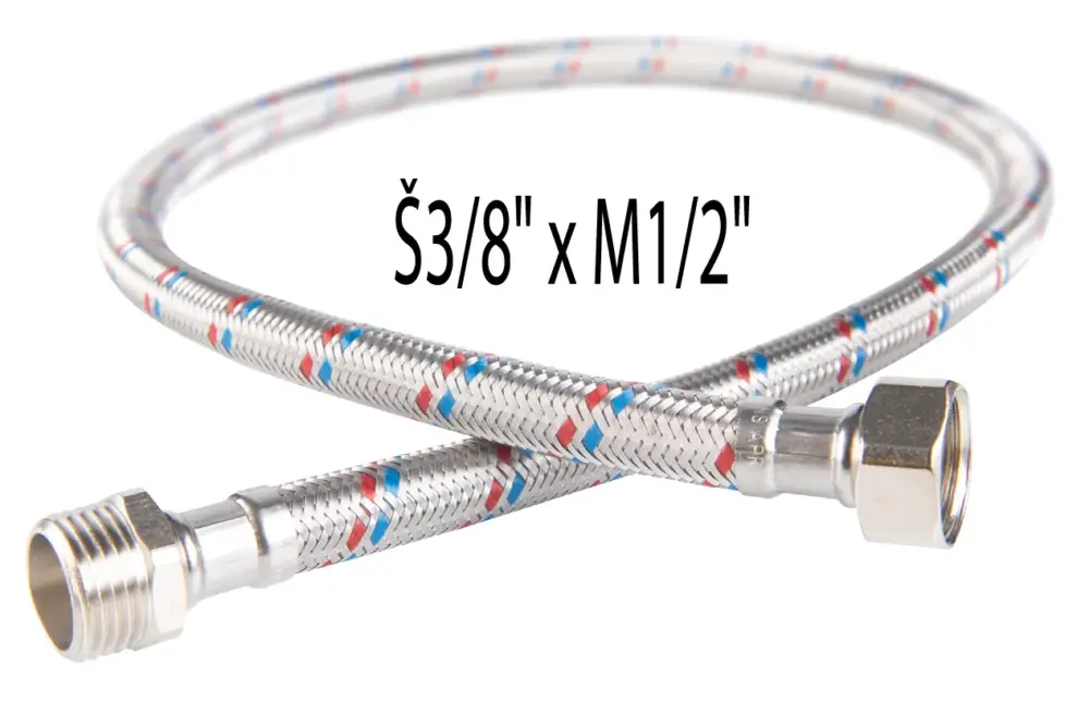 Akční Nabídka NOVASERVIS Nerezová hadička Š3/8" x M1/2"-40cm - PWS213