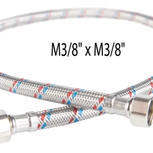 Časově Omezené NOVASERVIS Nerezová hadička M3/8" x M3/8" -120cm - PWS98
