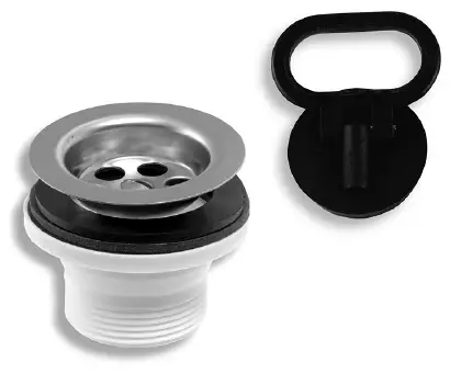 Novinka NOVASERVIS Dřezový uzávěr 6/4" plast - 449,P