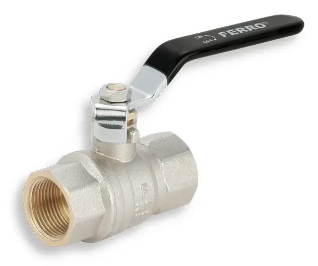 NOVASERVIS Luxusní plnoprůtočný kulový kohout s pákou MM 5/4" - KPH4 Oblíbený