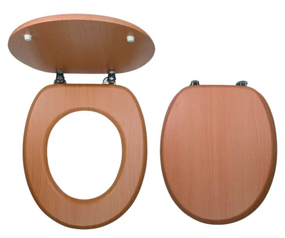 NOVASERVIS Sedátko dýhované buk MDF - WC/BUK Tovární Cena