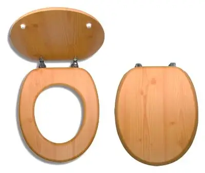 Novinka NOVASERVIS Sedátko dýhované borovice MDF - WC/BOROVICE