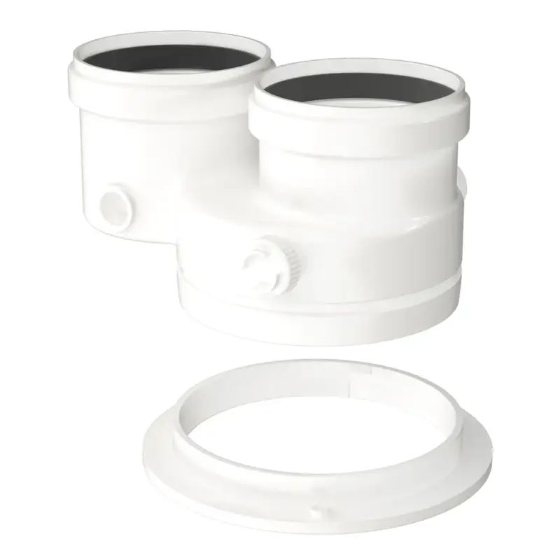 Bosch připojovací kus kouřovodu 2 x Ø 80mm PP V2 (dříve AZB 922) Nakupujte Hned