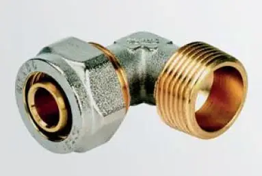 Originální WIGELL Šroubovací tvarovka koleno přechodové 90° 18x1/2" závit vnější