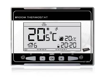 ESBE CS-292 v2 Pokojový termostat dvoupolohový pro Ekvitermí regulátor pro ST 480 Výhodná Nabídka