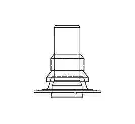ALMEVA FLEX komínová plastová hlavice komplet 160mm Rychlé Dodání
