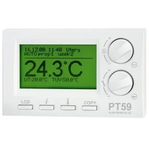 Aktuální Elektrobock Prostorový termostat PT59