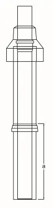 Značkový ALMEVA LIL střešní nástavec 1,6m 110/160 červený