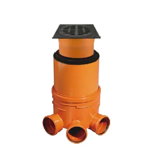 Ověřený OSMA kanalizační šachta DN400x 500 mm vícevtok - pro KG 110 poklop mříž litina - 12,5t