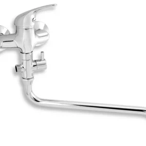 Výprodej NOVASERVIS Paneláková baterie bez příslušenství 100 mm Titania Iris chr - 92073/1,0