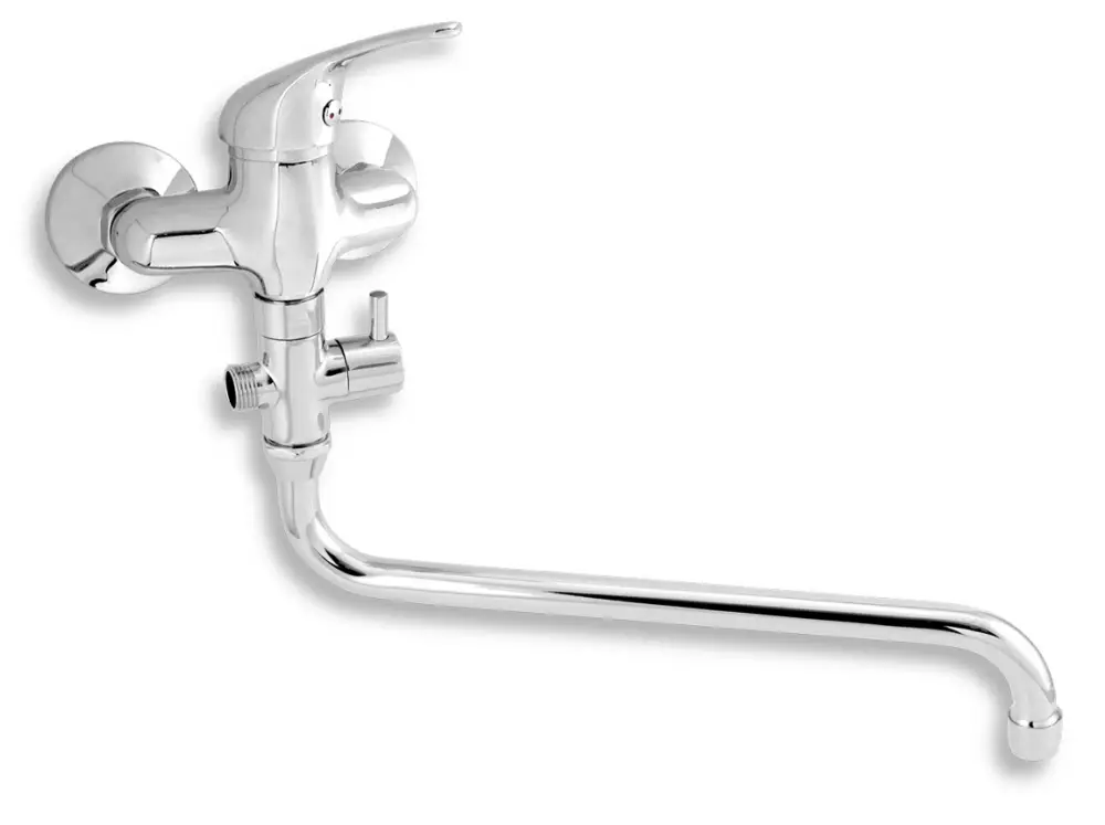 Výprodej NOVASERVIS Paneláková baterie bez příslušenství 100 mm Titania Iris chr - 92073/1,0