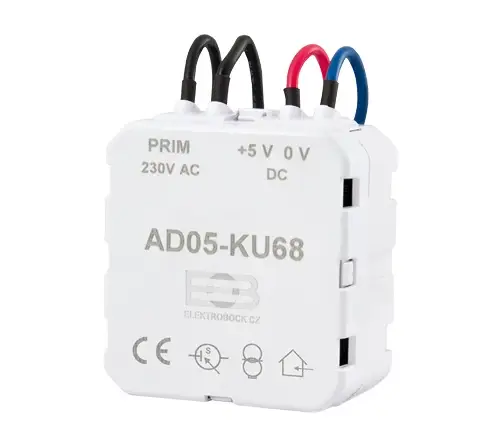 Elektrobock Vestavný spínaný zdroj AD05-KU68 Oblíbený