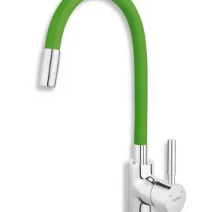Akční Nabídka NOVASERVIS Dřezová baterie s flexi ramenem, zelená-chrom, 70710,0Z