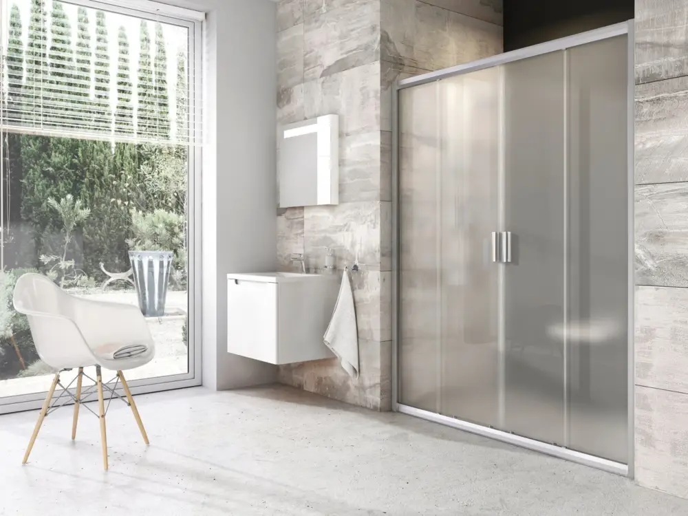 Ravak sprchové dveře BLIX BLDP4-170 satin+Grape * Akce