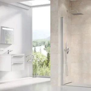 Zlevněný Ravak Sprchové dveře CRV1-100 bright alu+Transparent