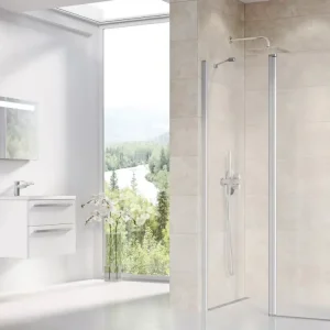 Akční Nabídka Ravak pevná stěna CPS-100 satin+Transparent