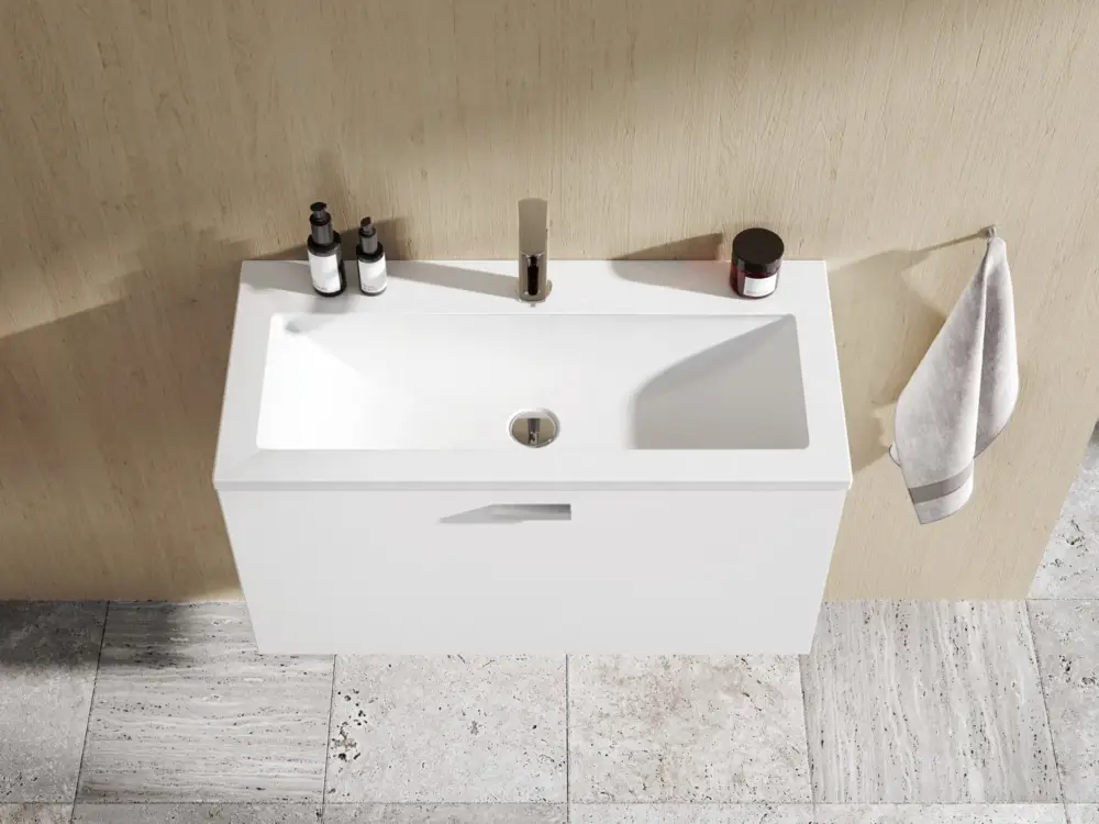 Nová Kolekce Ravak Umyvadlo Clear 800 white s otvory
