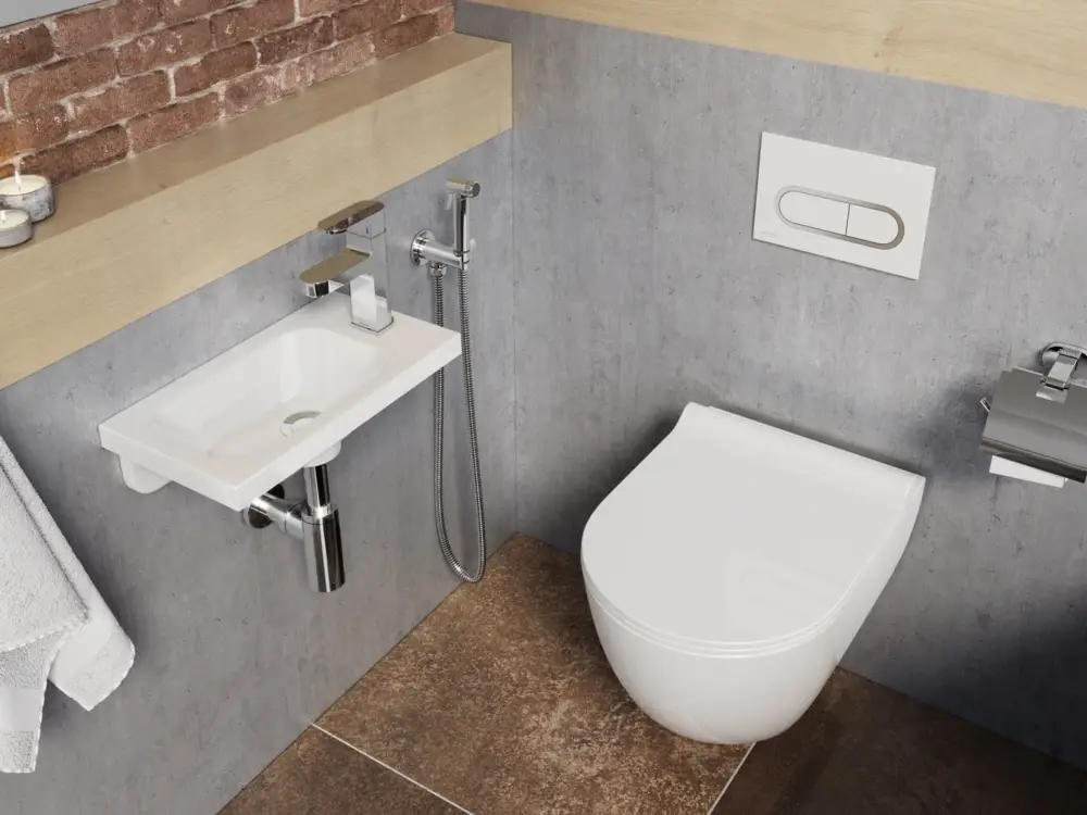 Víkendová Akce Ravak umývátko Chrome R white s otvory