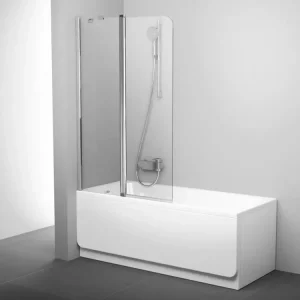 Ravak Vanová zástěna CVS2-100 L bright alu+Transparent Oblíbený