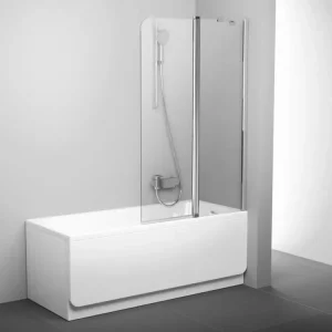 Pouze Dnes Ravak Vanová zástěna CVS2-100 R bright alu+Transparent