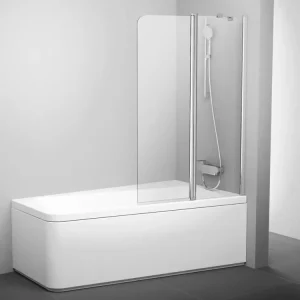Ravak Vanová zástěna 10CVS2-100 R bright alu+Transparent Cenový Hit